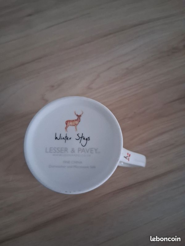 Tasse/mug en porcelaine de haute qualité (Lesser&Pavey) (image 4)