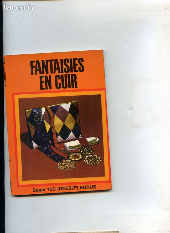 Fantaisie en cuir super 100 idees fleurus (image 1)