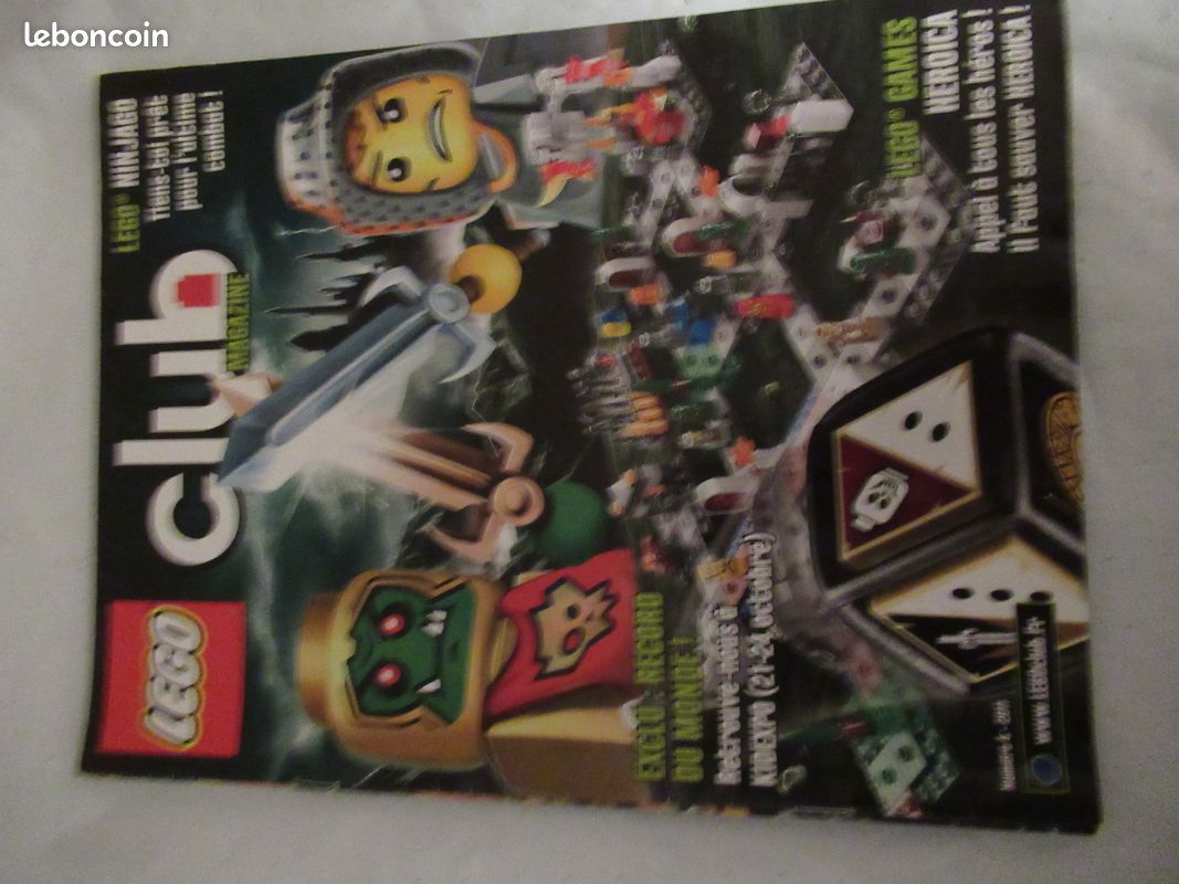 7 revues Lego club magazine (image 5)