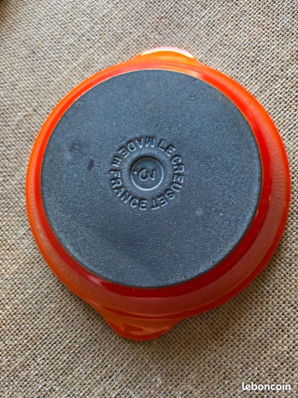 ANCIEN DESSOUS DE plat en fonte émaillé Vintage EUR 24,90 - FR
