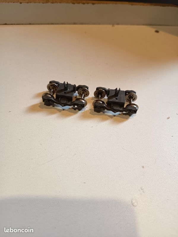 ❤️ Lot 2 bogies RTG jouef ho (image 4)