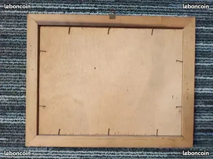 Ancienne reproduction d'un tableau de chats (image 3)
