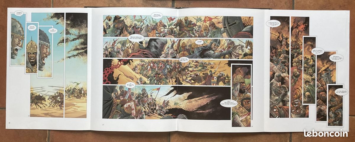 Dufaux et Xavier, Croisade complet en quatre volumes (image 12)