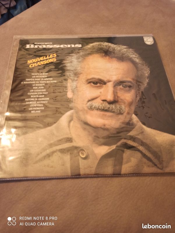 Vinyles Georges Brassens nouvelles chansons (image 1)