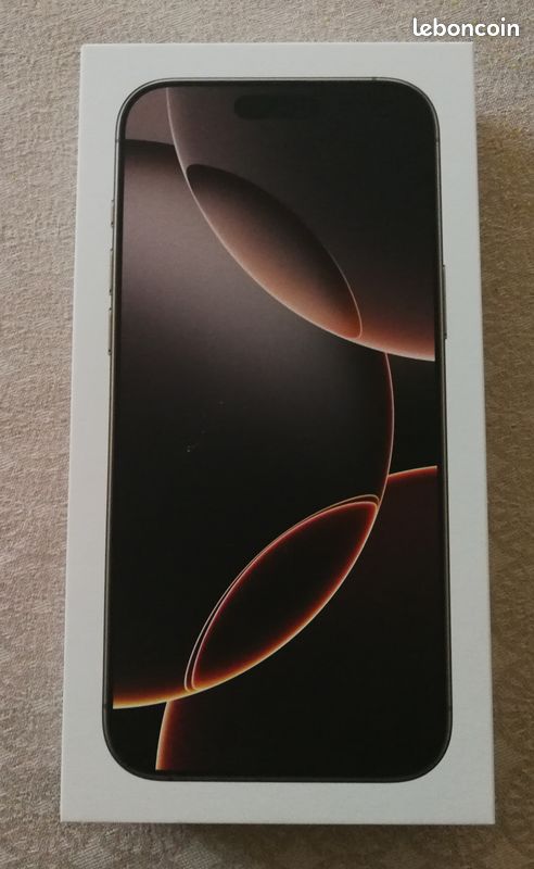 Iphone 16 Pro Max neuf sous blister avec facture