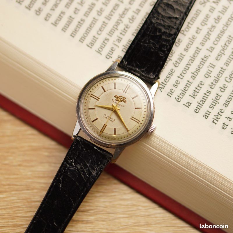 Montre Enicar Ultrasonic vintage Montres Bijoux