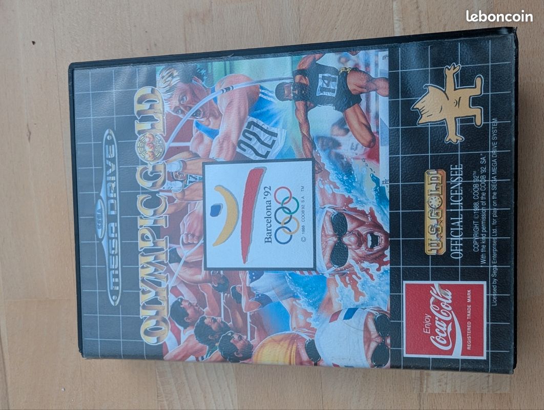 Jeu Vidéo Sega Megadrive - Olympic Gold Barcelona 92 - Version Bon état Avec Boîte