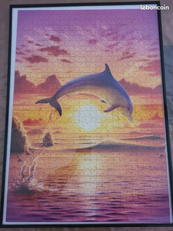 Puzzle dauphin 1000 pieces (image 2)