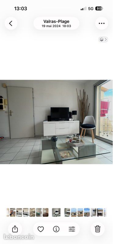 Appartement 3 pièces 47 m² · à Valras-Plage · 47 m² · 560 €/mois