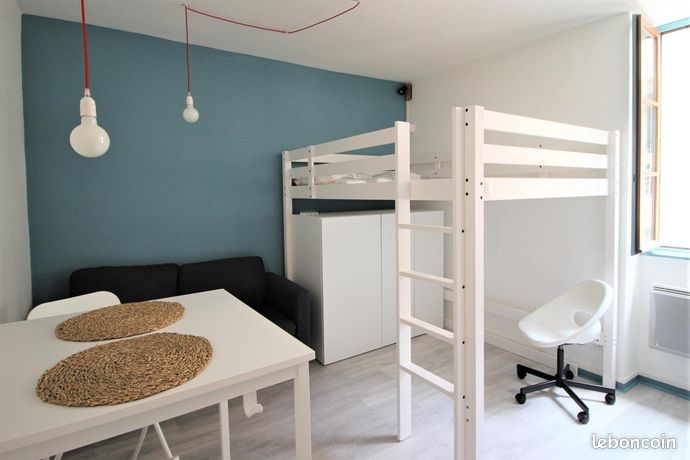 Studio 1 pièce 17 m²