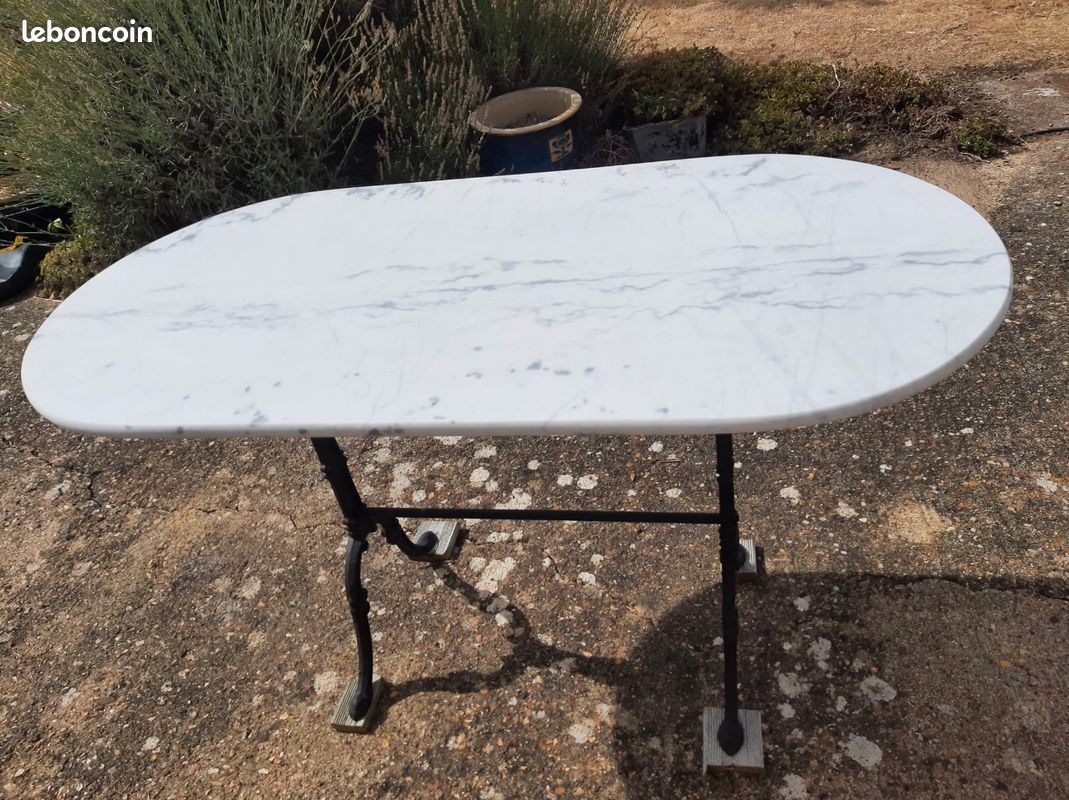 Table De jardin en fer forger (image 2)