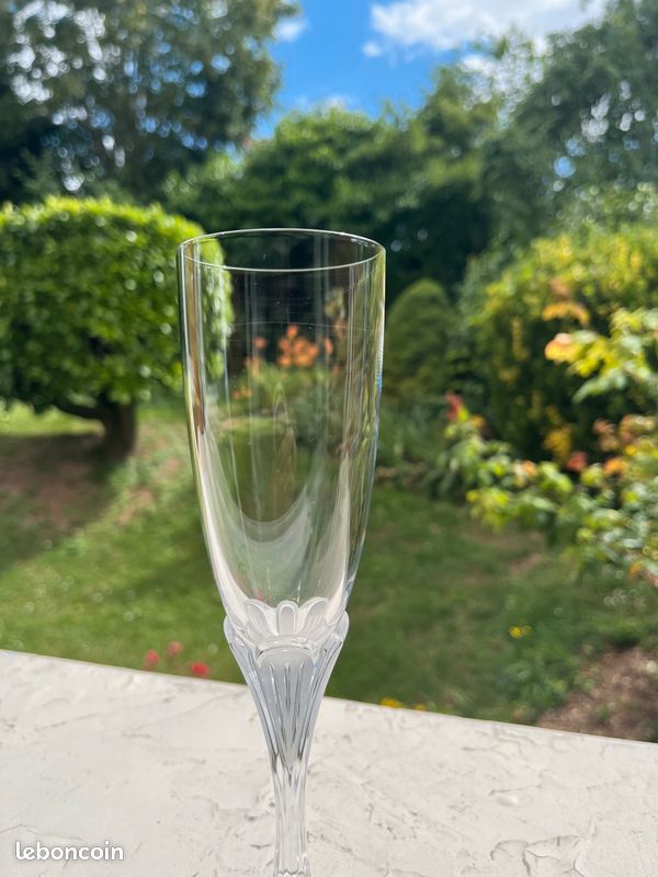 6 flûtes champagne Cristal d’Arques Granville (image 4)