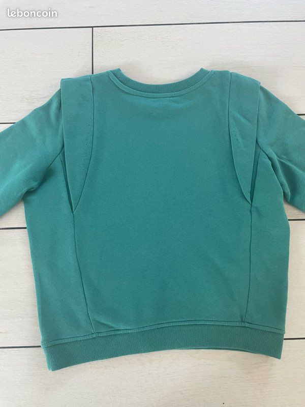 Sweat vert sapin (image 2)
