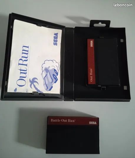Out Run et battle Out Run Sega Master System (bien lire l'annonce) (image 2)