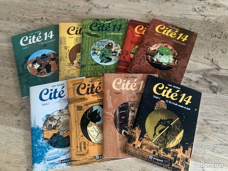 👉 BD Cité 14 TBE Tous en première édition paquet (image 1)