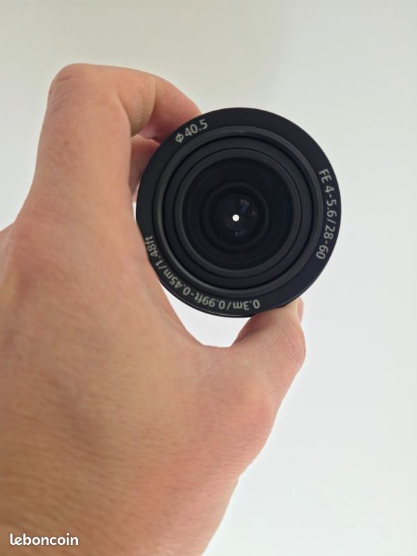 Sony ZV-E1 avec objectif FE 28-60mm f/4-5.6