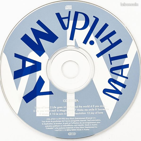 Mathilda May : Mathilda May - CD (image 10)