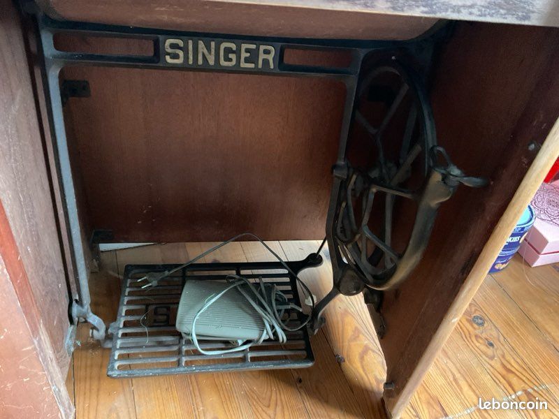 Machine à coudre ancienne singer (image 5)