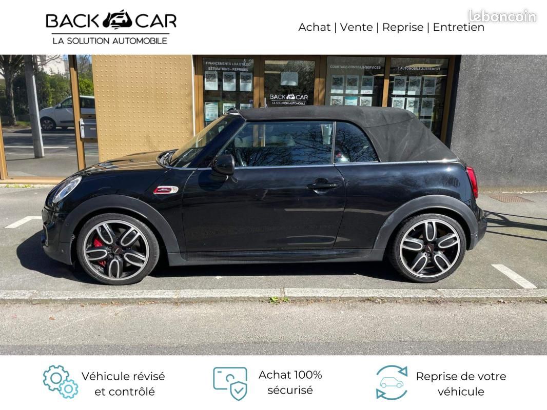Mini F57 Cabriolet 231 ch John Cooper Works PRO BVA6 - 2P / LIGNE JCW AFFICHAGE TETE HAUTE SIEGES... (image 33)