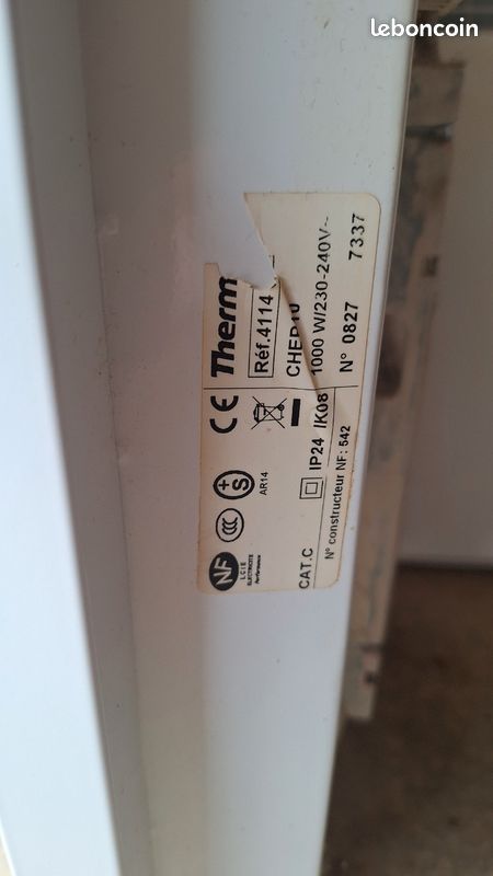 Radiateurs électriques thermor (image 3)