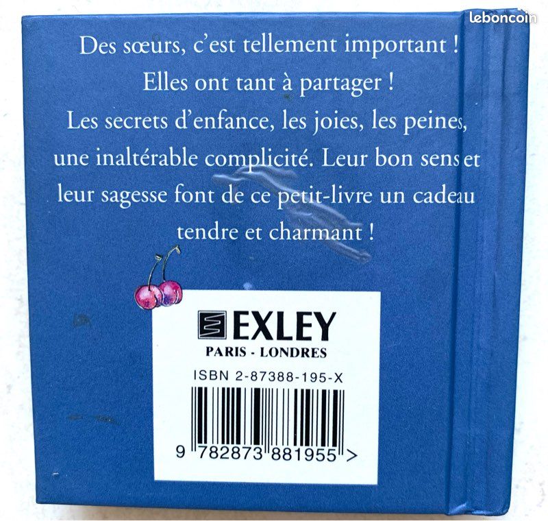 Petit livre « soeur « . Neuf (image 2)