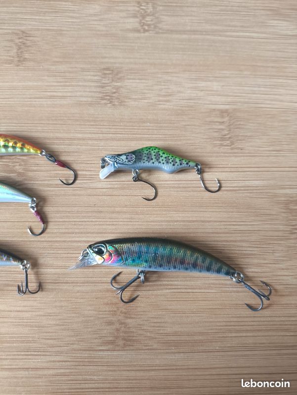 Lot leurres durs truites Ryuki et Sico lure (image 3)