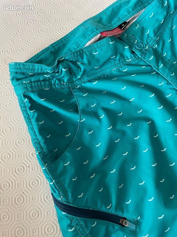 Short VTT YETI Femme Taille M Turquoise quasi neuf (image 4)