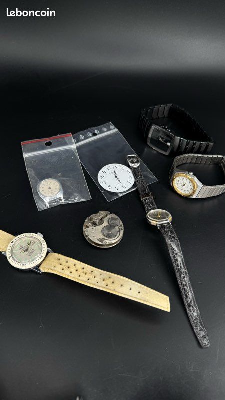 Lot de montre ⌚️ mécanique quartz pour horloger atelier d