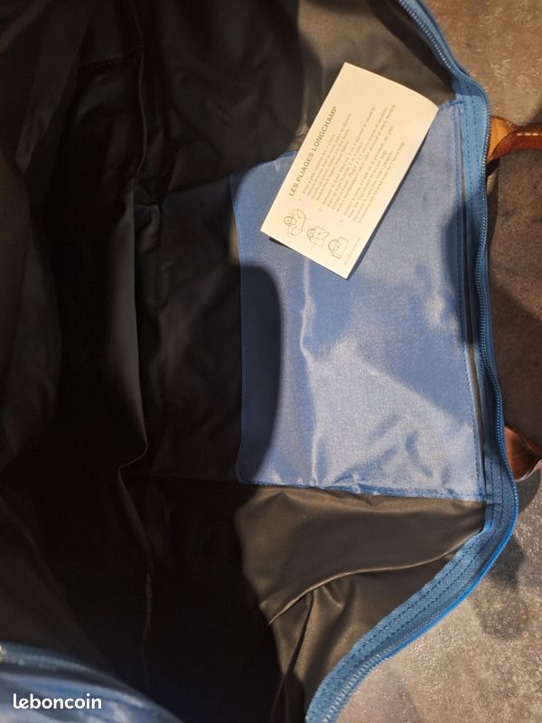Sac Bleu Longchamp- Pliable (image 7)
