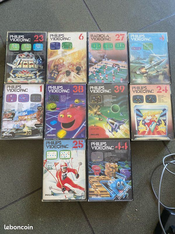 Videopac C52 Philips Ordinateur et 10 jeux (image 5)