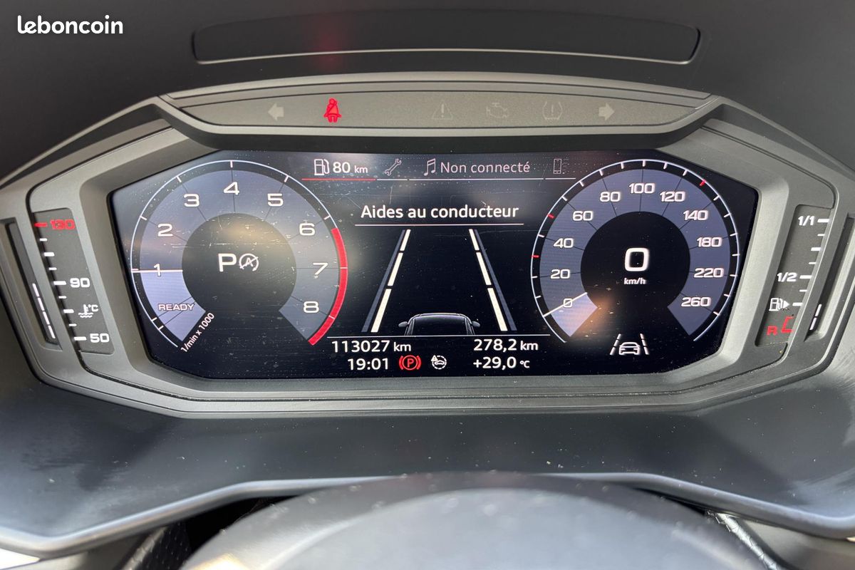 AUDI A1 Sportback 1.0 25 TFSI - 95 - BV S-Tronic SPORTBACK 2019 Advanced COULEUR RARE (image 4)