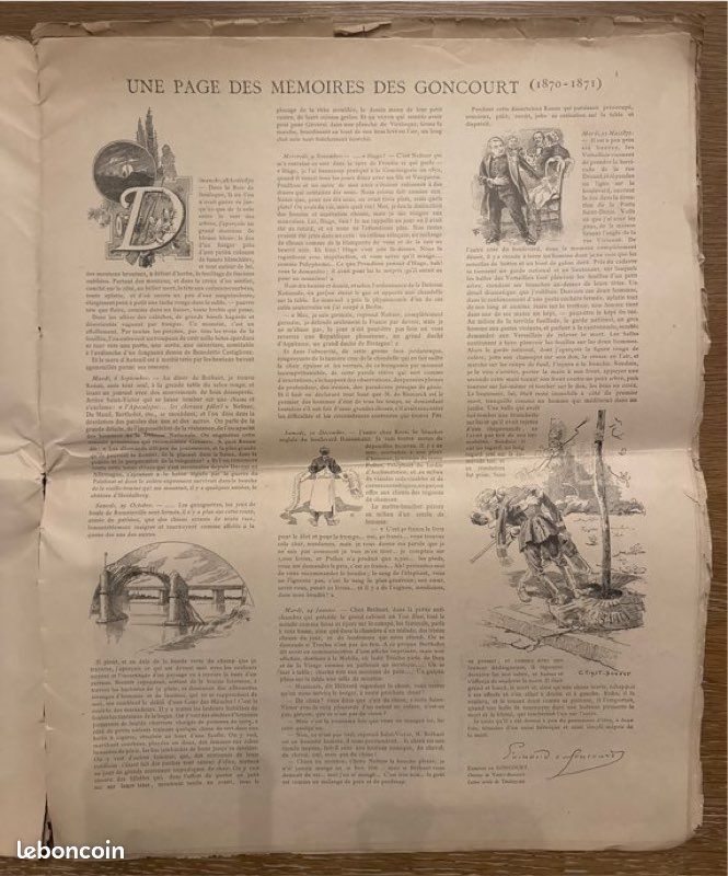 LE FIGARO ILLUSTRÉ 25 décembre 1885 (image 3)