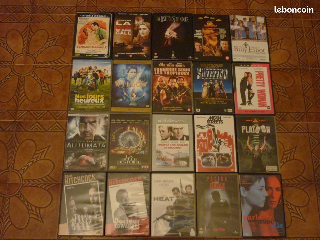 62 DVD films - Au choix (image 1)