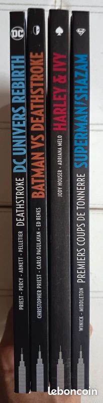 Vends lot 4 recits édités chez Urban Comics (Batman Deathstroke Ivy Harley Superman) (image 3)