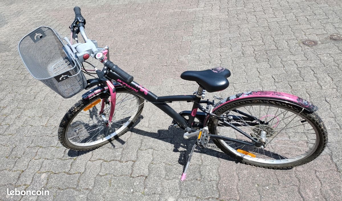 Btwin Route VÃ©lo Btwin 500 Pink Vtc Btwin 500 DÃ©cathlon Velo Fille