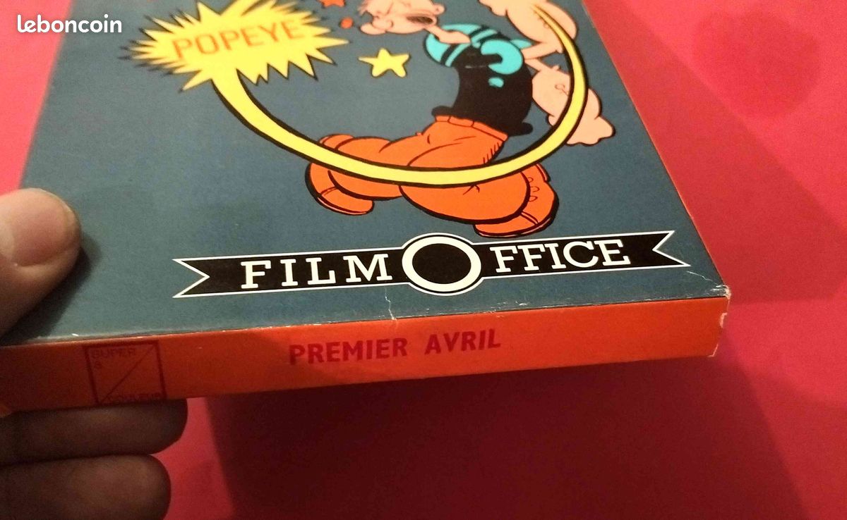 Premier avril (Popeye - 1954) Film Super 8 couleurs muet (image 1)