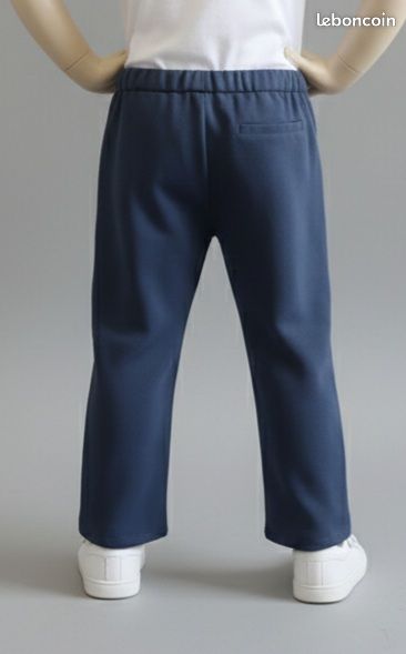 Pantalon Jeans IKKS Taille 24 (14 Ans) - Coupe Slim - Bleu - Occasion Très Bon état - Coton, élasthanne, Polyester