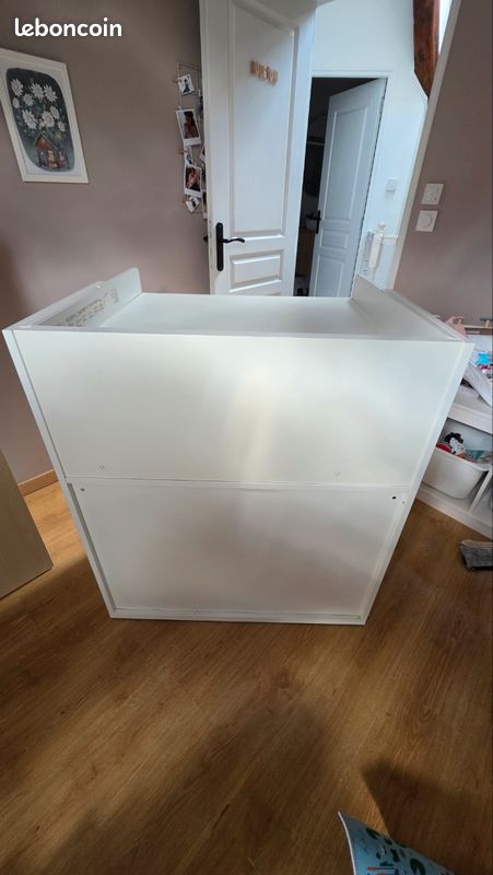 Meuble table à langer - Commode Ikea (image 4)