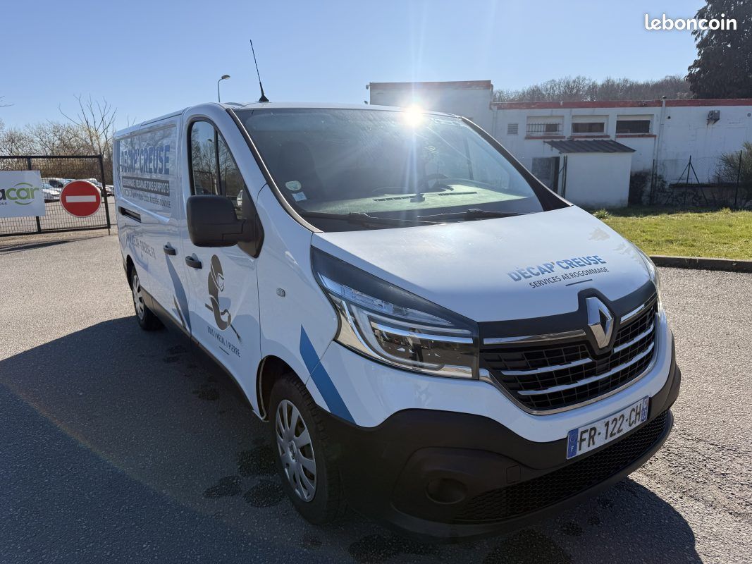 Renault trafic l2h1 1200 2.0 dci 120ch cabine approfondie confort e6 2020 (image 1)