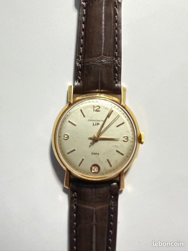 MONTRE HIMALAYA 40 JOUR DATE ACIER CADRAN NOIR CUIR NOIR MONTRE HIMALAYA 40 JOUR DATE ACIER CADRAN NOIR CUIR NOIR