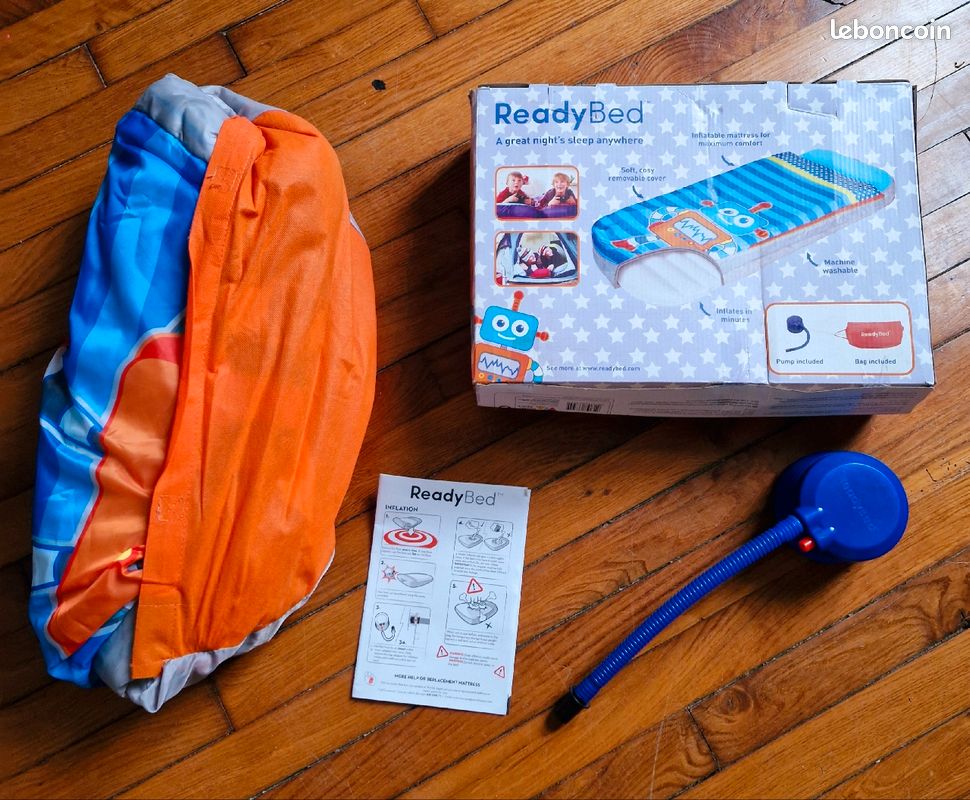 ReadyBed (matelas gonflable sac de couchage intégré
