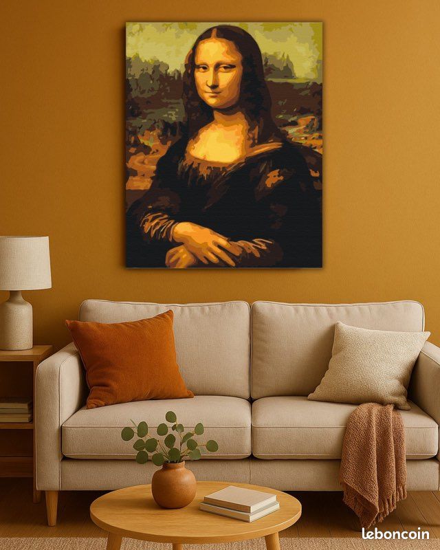 Tableau par numéro - Mona Lisa (image 2)