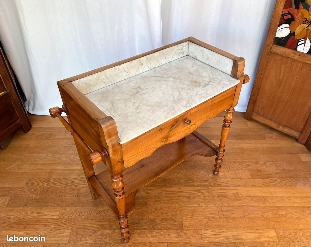 Coiffeuse/ Table de toilette ancienne, Louis Philippe (image 10)