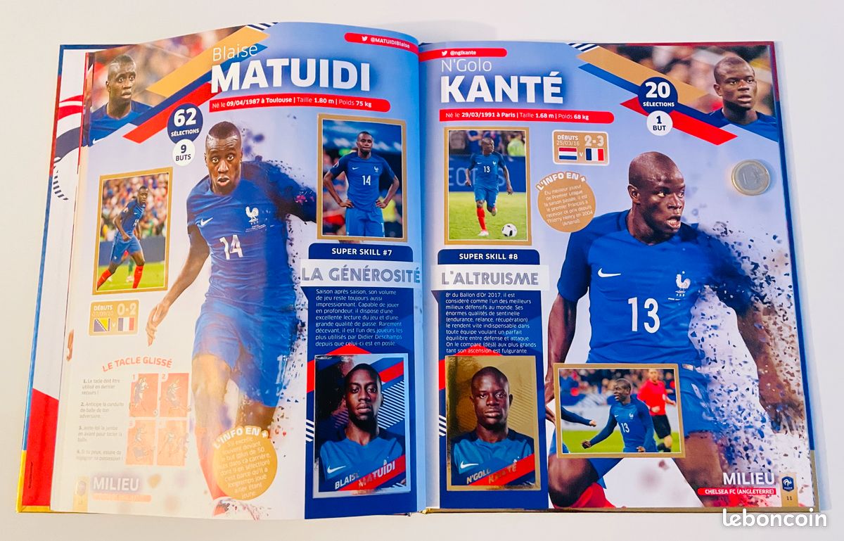 Album Panini Fiers D'être Bleus 2020 – Ultra Rare, Neuf Sous Blister, 101-200 Vignettes