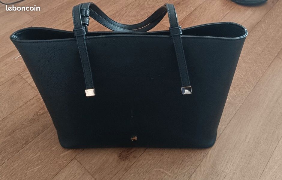 Sac Anna Field A4 noir – Élégant et pratique pour 20 Accessoires - Main Image