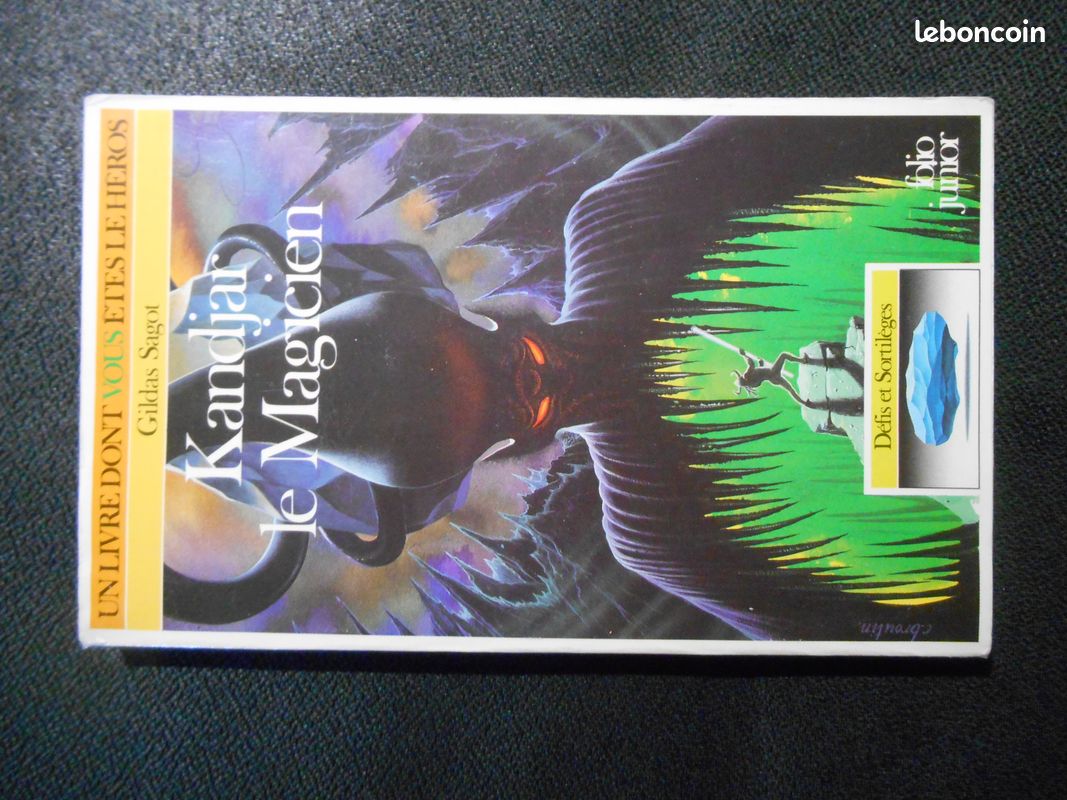 Un livre dont vous êtes le héros ldveh Kandjar le magicien Défis et sortilèges tome 4 (image 1)