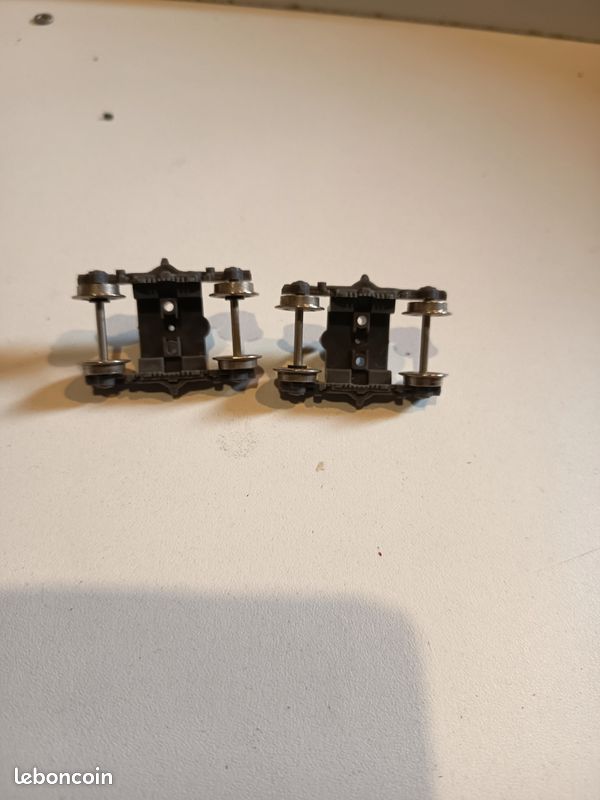 ❤️ Lot 2 bogies RTG jouef ho (image 3)
