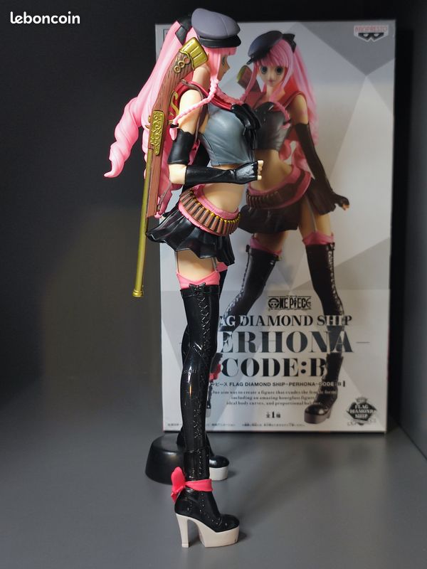 Figurine One Piece Flag Diamond Ship Perona Code B Banpresto