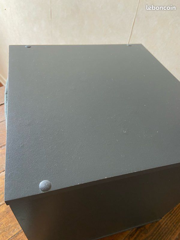 Table de chevet gris anthracite H35xl35,2xP33,8 cm (image 8)