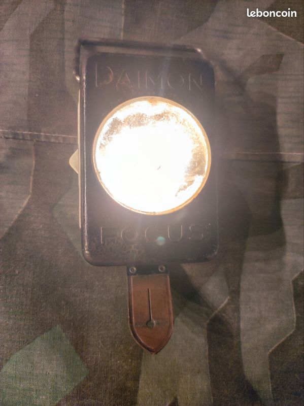 DAIMON FOCUS LAMPE Torche/Flashlight/Taschenlampe LR 20 Vintage Années